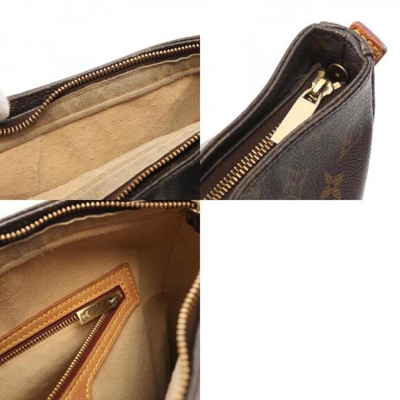 LOUIS VUITTON Authentic Brown Monogram Leather Looping GM Shoulder Bag - Picture 11 of 11